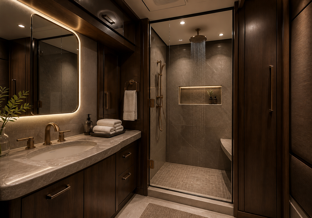 Atelier Noir Powder room