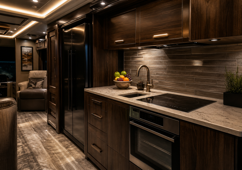 Grand Tourer Service kitchen