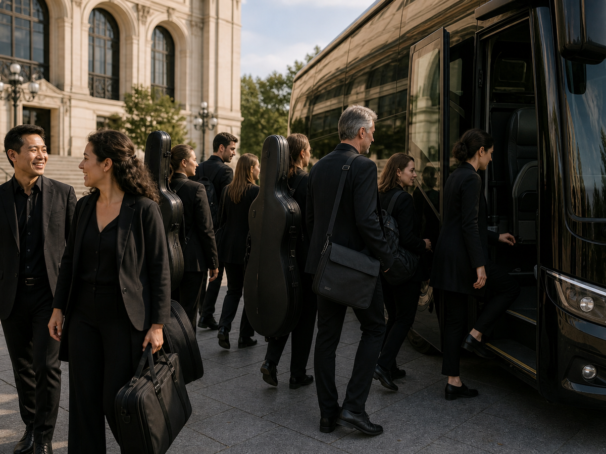 Touring ensemble partner travel